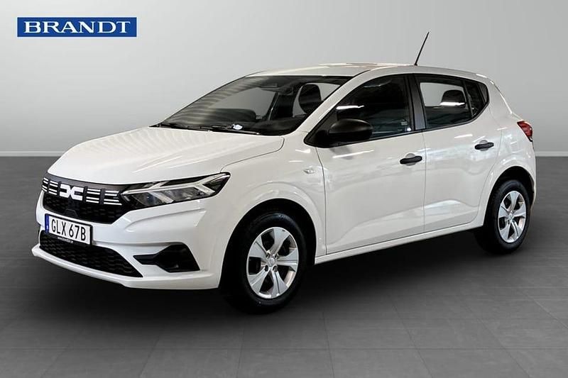 Vit Begagnad 2025 Dacia Sandero Essentiel Halvkombi | 179 900 kr (Lite dyr) - Bild 1/4