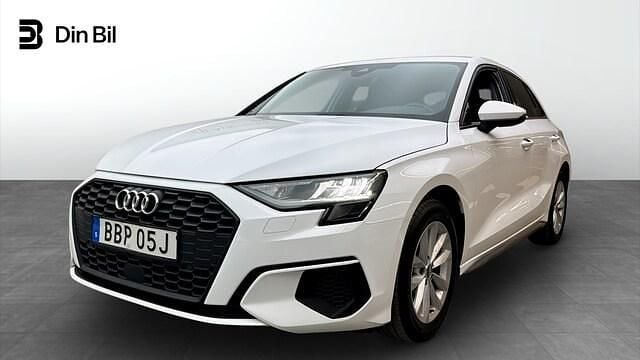 Vit Begagnad 2020 Audi A3 Proline Sedan | 199 000 kr (Marknadspris) - Bild 1/4