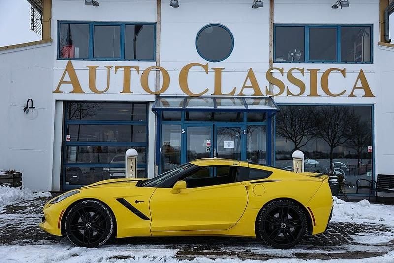 Begagnad Chevrolet Corvette Stingray 461 HK (339 kW) 2014 Gul