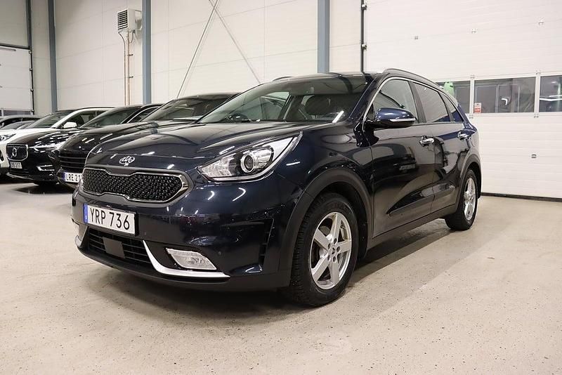 Blå Begagnad 2018 Kia Niro Advance SUV | 179 700 kr (Marknadspris) - Bild 1/4