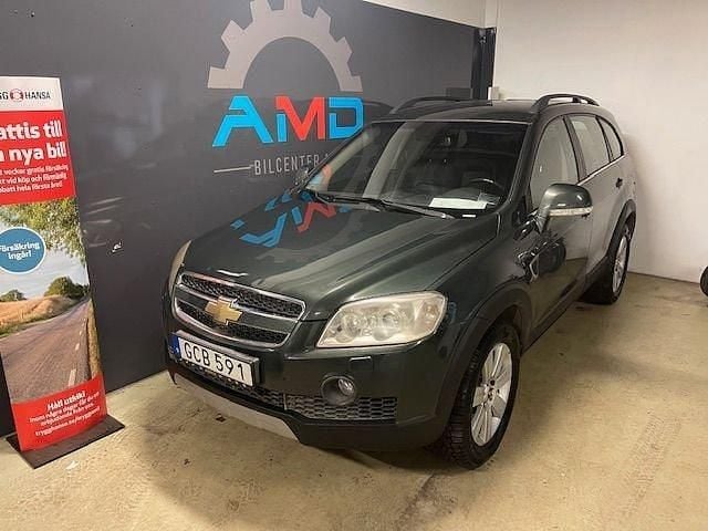 Grön Begagnad 2006 Chevrolet Captiva SUV | 49 900 kr (Marknadspris) - Bild 1/4