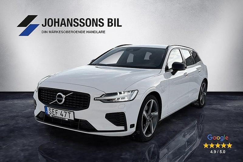 Vit Begagnad 2021 Volvo V60 R-Design Kombi | 339 900 kr (Lite dyr) - Bild 1/4