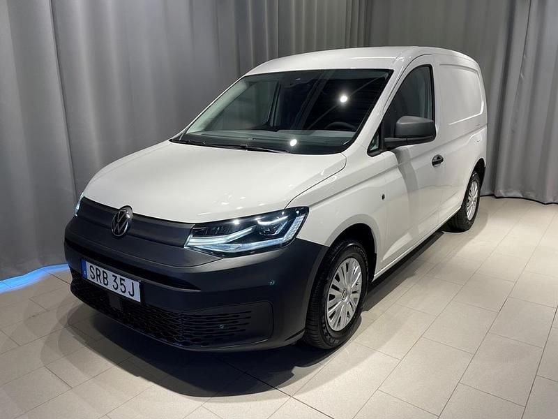 Vit Ny 2025 VW Caddy Minibuss | 304 338 kr (Superpris) - Bild 1/4