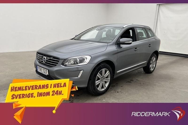 Grå Begagnad 2017 Volvo XC60 Standard SUV | 244 900 kr (Superpris) - Bild 1/3