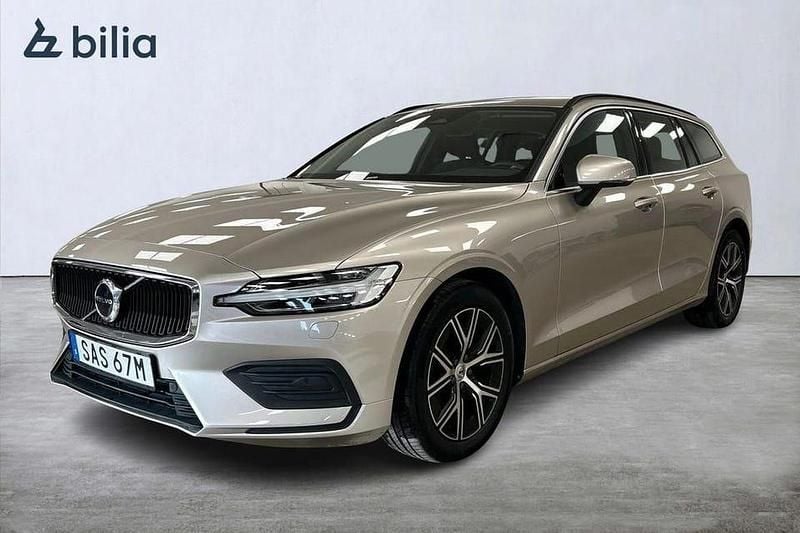 Ljusgrå (grå) Begagnad 2024 Volvo V60 Core Kombi | 339 900 kr (Superpris) - Bild 1/3