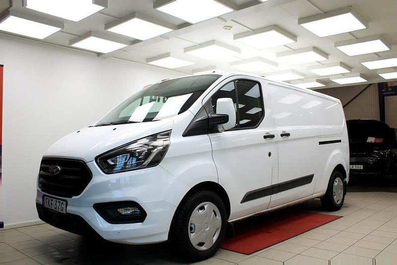 Vit Begagnad 2020 Ford Transit Custom | 184 900 kr (Bra pris) - Bild 1/4