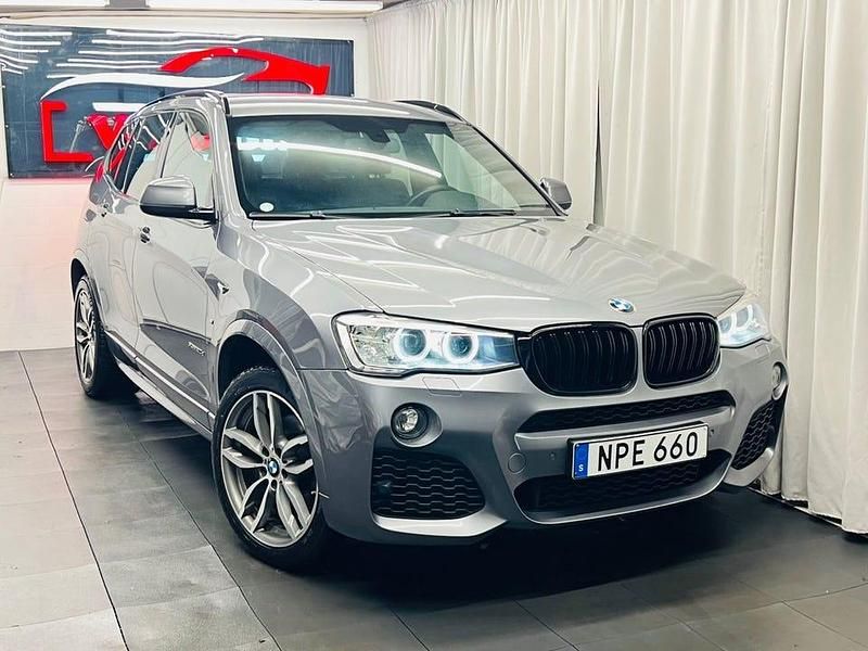 Grå Begagnad 2014 BMW X3 M Sport SUV | 164 900 kr (Lite dyr) - Bild 1/4