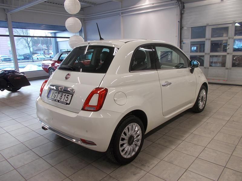 Begagnad Fiat 500 69 HK (50 kW) 2017 Vit Halvkombi