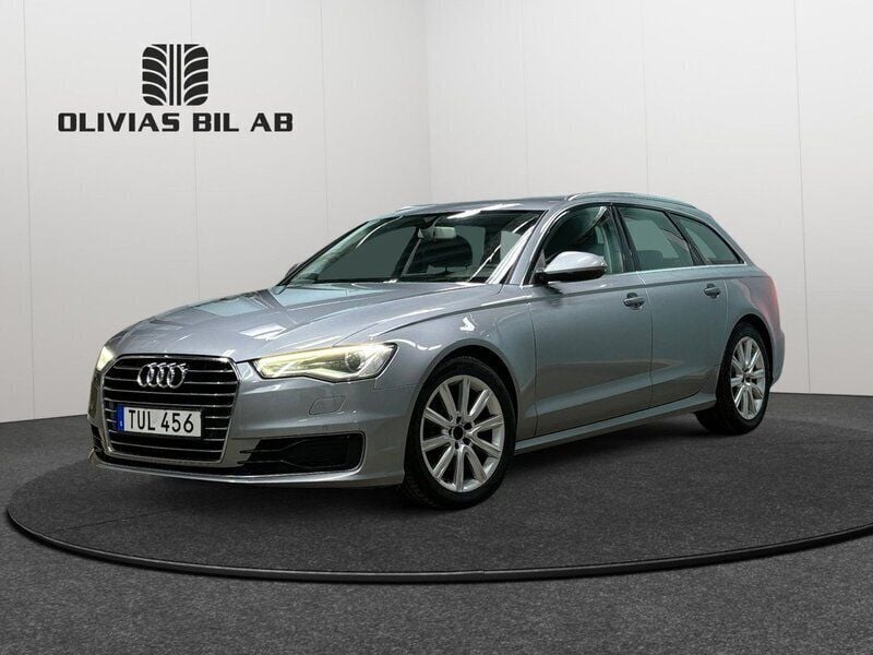 Grå Begagnad 2016 Audi A6 Sport Kombi | 169 400 kr (Lite dyr) - Bild 1/4