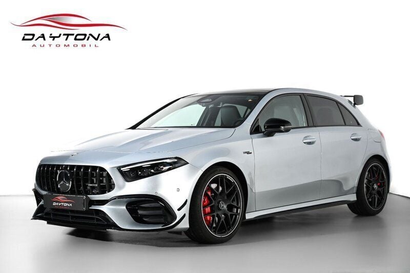 Begagnad Mercedes A45 AMG Premium Plus 422 HK (310 kW) 2024 Silver Halvkombi