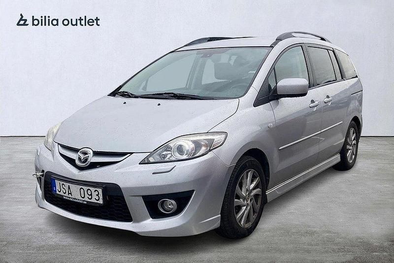 Grå Begagnad 2008 Mazda 5 Minibuss | 7 500 kr (Superpris) - Bild 1/3