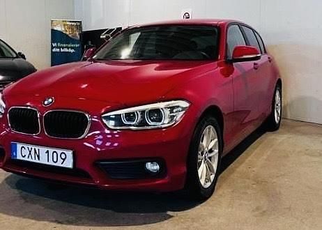 Röd Begagnad 2016 BMW 116 Advantage Halvkombi | 145 000 kr (Marknadspris) - Bild 1/4