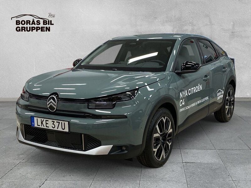 Grå Ny 2025 Citroën C4 PureTech Halvkombi | 279 000 kr (Marknadspris) - Bild 1/4