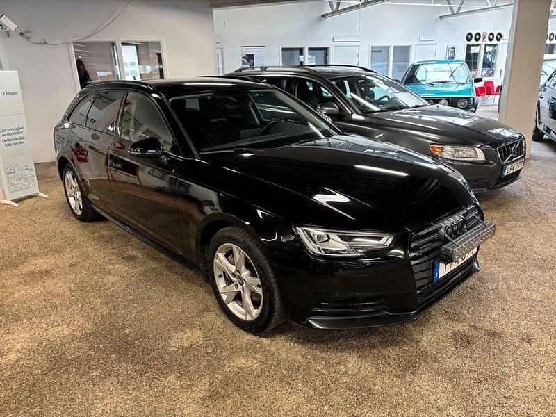 Svart Begagnad 2017 Audi A4 Kombi | 189 900 kr (Marknadspris) - Bild 1/4