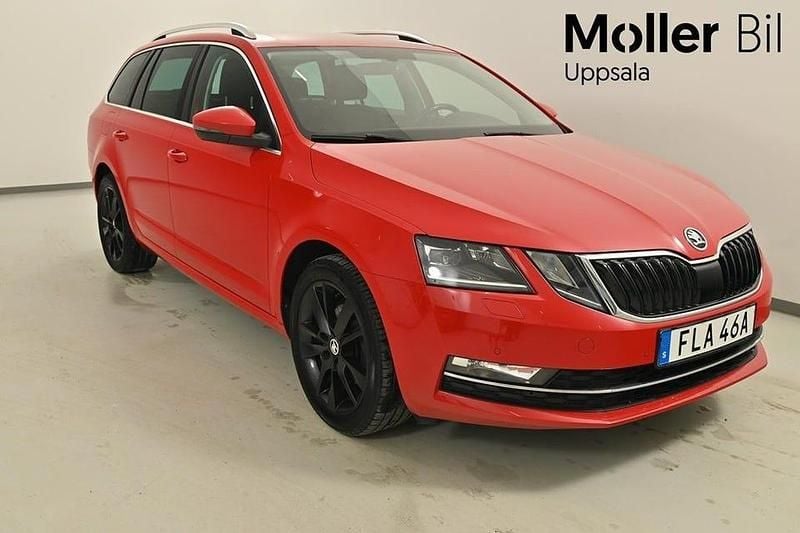 Begagnad Skoda Octavia 150 HK (110 kW) 2020 Röd