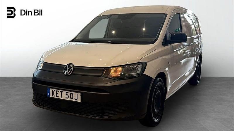 Vit (candyvit) Begagnad 2022 VW Caddy Maxi Minibuss | 299 500 kr (Lite dyr) - Bild 1/4