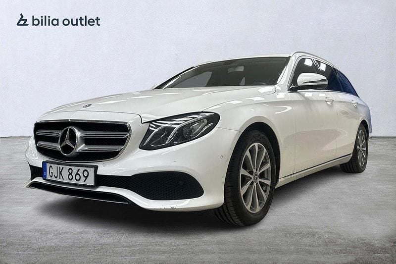 Vit Begagnad 2018 Mercedes E200 Avantgarde Kombi | 224 800 kr (Marknadspris) - Bild 1/3