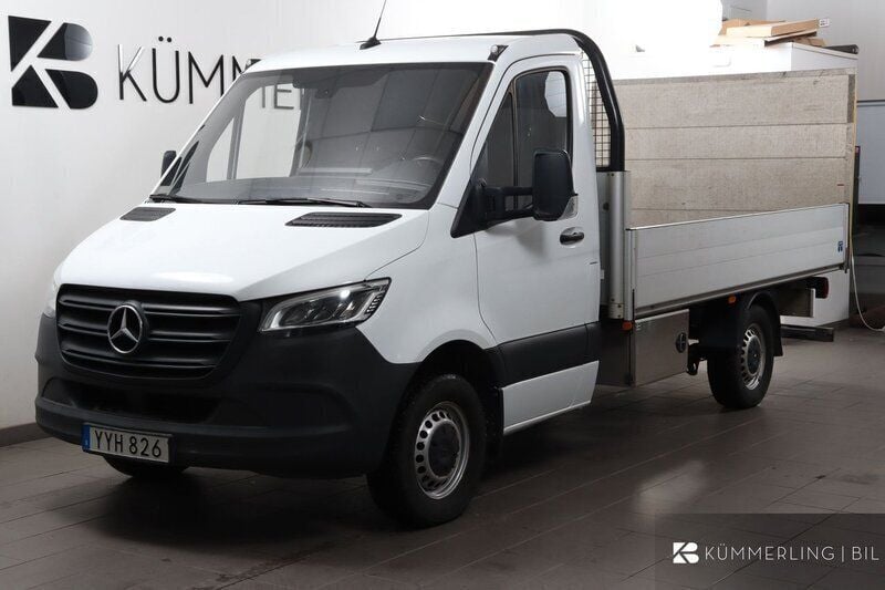 Vit Begagnad 2019 Mercedes Sprinter Van | 279 900 kr (Superpris) - Bild 1/4