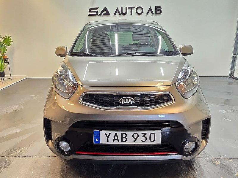 Begagnad Kia Picanto 86 HK (63 kW) 2015 Grå Halvkombi