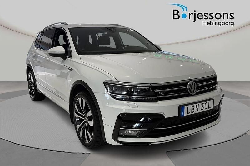 Vit Begagnad 2019 VW Tiguan Allspace GT SUV | 329 900 kr (Lite dyr) - Bild 1/4