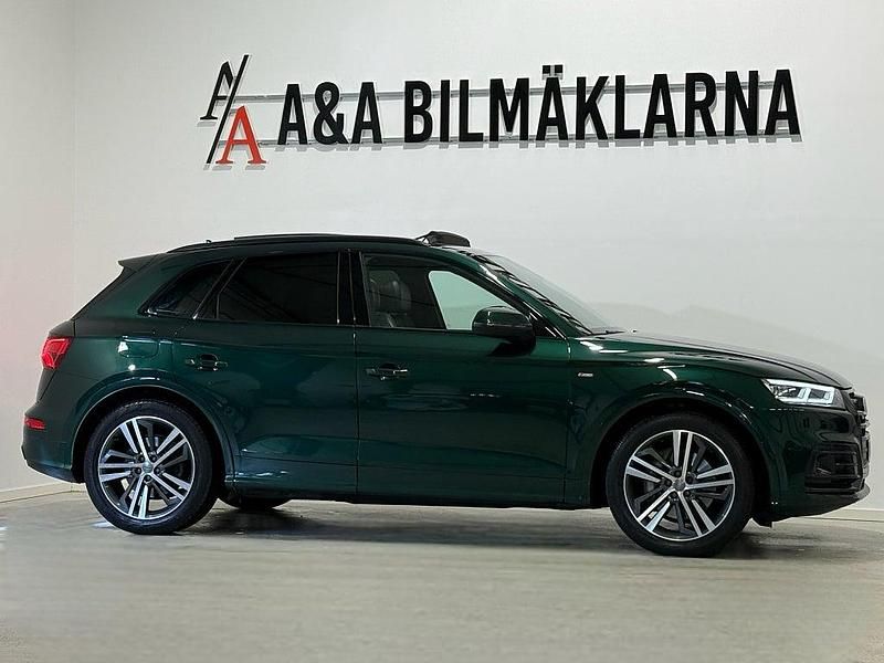 Begagnad Audi Q5 S-Line 231 HK (169 kW) 2019 Grön SUV