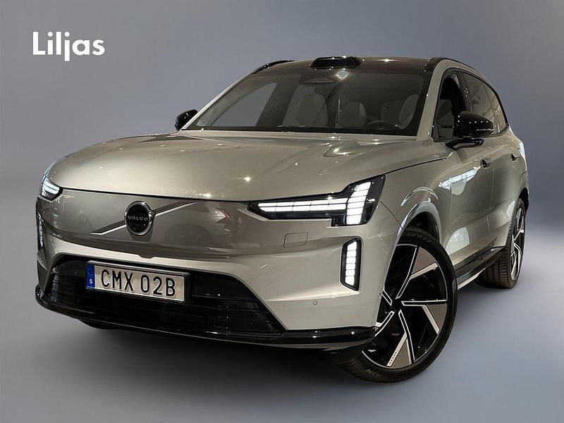 Grå Ny 2024 Volvo EX90 Performance SUV | 1 099 000 kr (Marknadspris) - Bild 1/4