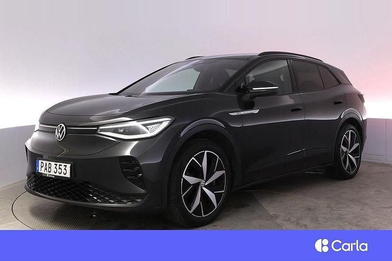 Mörkgrå Begagnad 2021 VW ID.4 GTX SUV | 394 900 kr - Bild 1/4