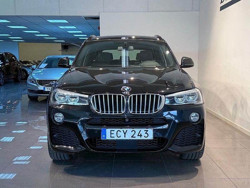 Begagnad BMW X3 M Sport 259 HK (190 kW) 2017 Svart SUV