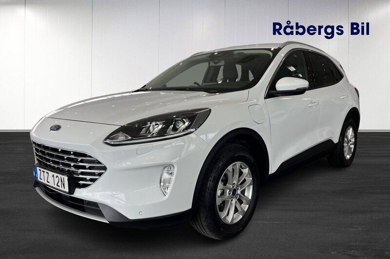 Vit (frozen white) Begagnad 2022 Ford Kuga Titanium SUV | 269 800 kr (Marknadspris) - Bild 1/4