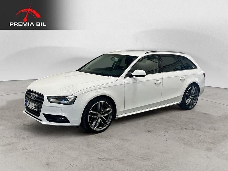 Vit Begagnad 2013 Audi A4 Sport Kombi | 129 900 kr (Lite dyr) - Bild 1/4