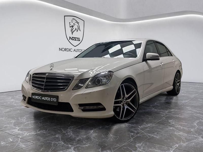 Begagnad Mercedes E220 AMG 170 HK (125 kW) 2012 Vit Sedan