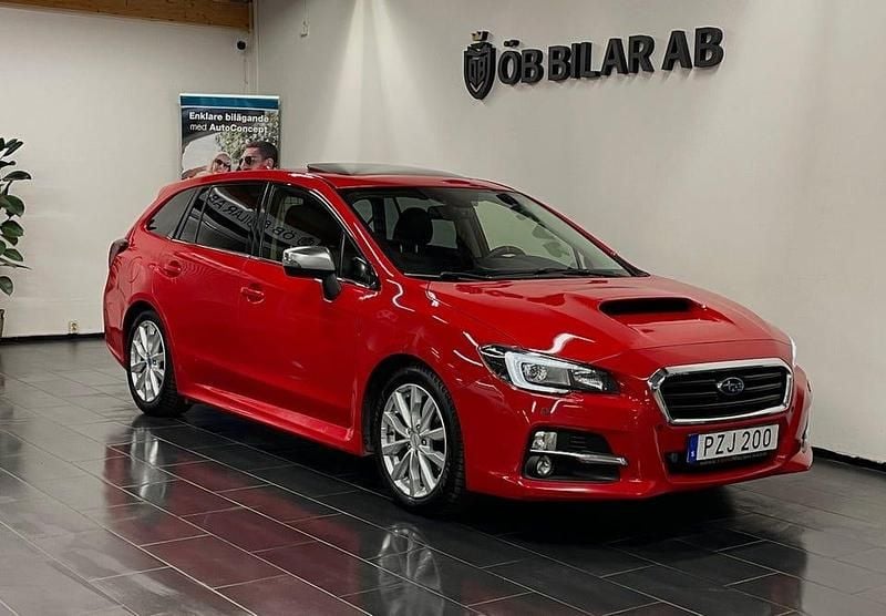 Röd Begagnad 2016 Subaru Levorg Kombi | 109 900 kr (Bra pris) - Bild 1/4
