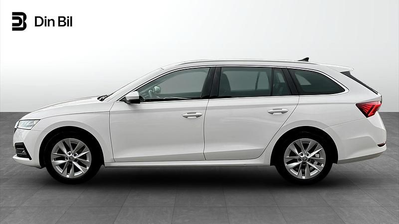 Begagnad Skoda Octavia Style 110 HK (80 kW) 2020 Vit Kombi
