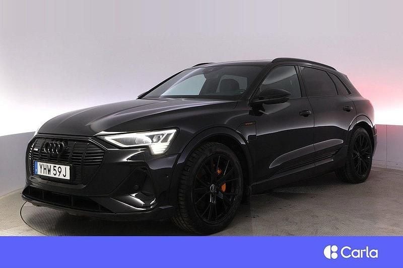 Svart Begagnad 2022 Audi e-tron Sportback S-Line SUV | 496 900 kr (Lite dyr) - Bild 1/3