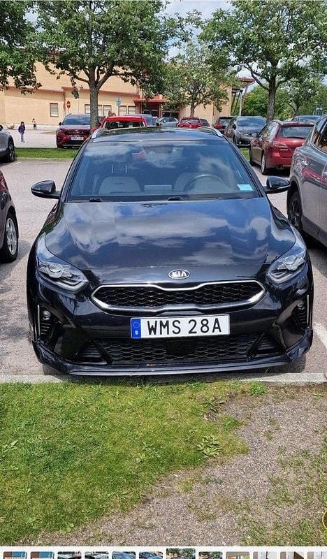 Svart Begagnad 2019 Kia Ceed Sportswagon GT-Line Kombi | 180 000 kr (Bra pris) - Bild 1/4