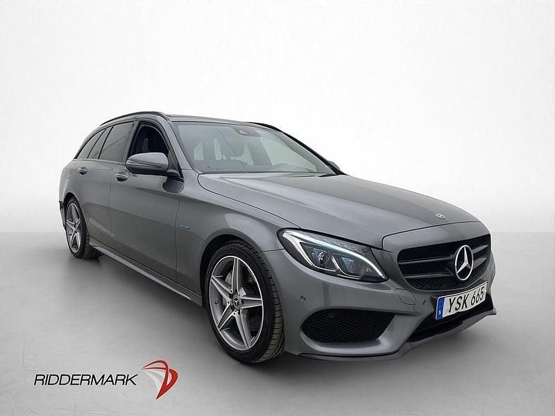 Begagnad Mercedes C350e AMG 211 HK (155 kW) 2017 Grå Kombi