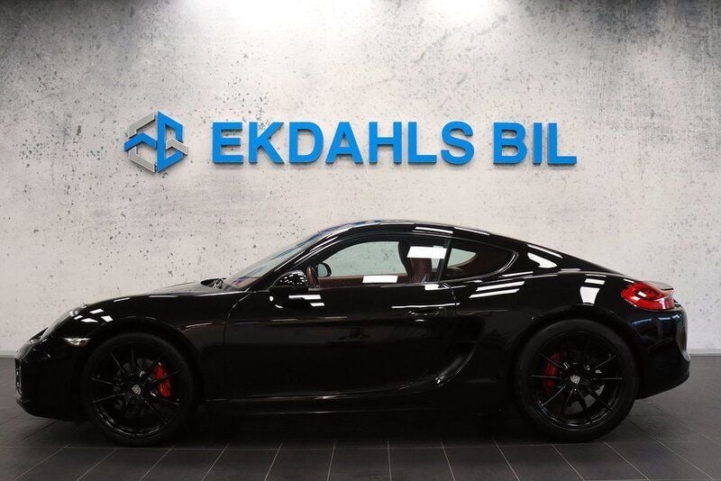 Begagnad Porsche Cayman S 325 HK (239 kW) 2015 Svart Sportkupé