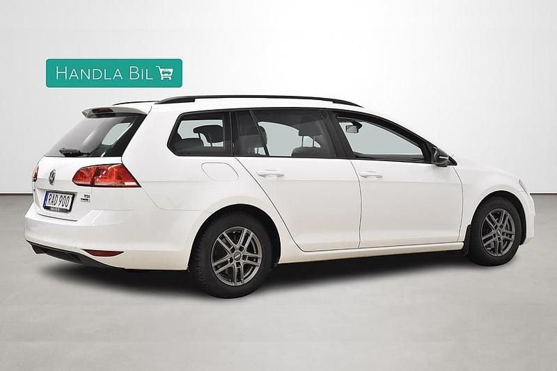 Begagnad VW Golf VII 110 HK (80 kW) 2015 Vit Kombi