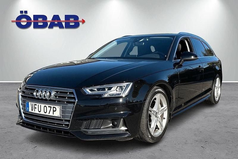 Svart Begagnad 2019 Audi A4 Proline Kombi | 268 900 kr (Marknadspris) - Bild 1/4