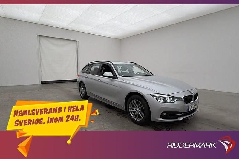 Silver Begagnad 2016 BMW 318 Sport Line Kombi | 204 800 kr (Marknadspris) - Bild 1/3