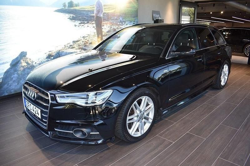 Svart Begagnad 2018 Audi A6 S-Line Kombi | 259 000 kr (Bra pris) - Bild 1/4