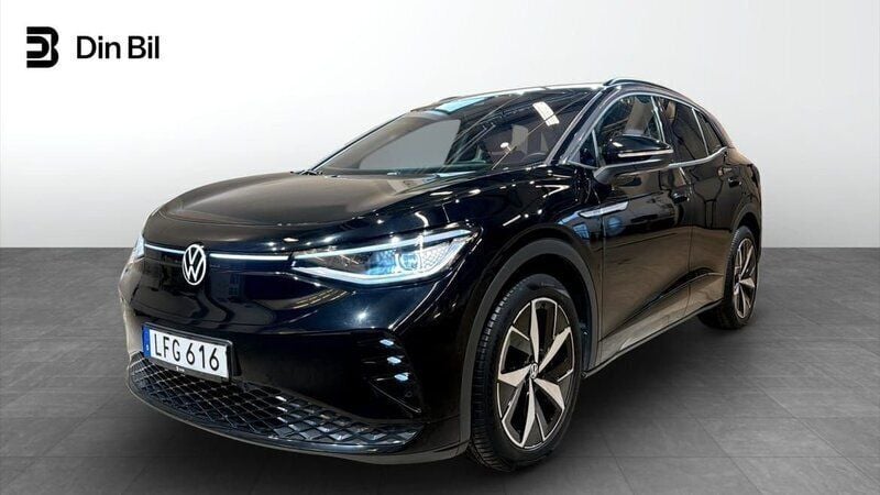 Svart Begagnad 2022 VW ID.4 GTX SUV | 409 900 kr (Marknadspris) - Bild 1/4