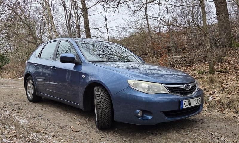 Begagnad Subaru Impreza 107 HK (78 kW) 2008 Mörkblå Sedan
