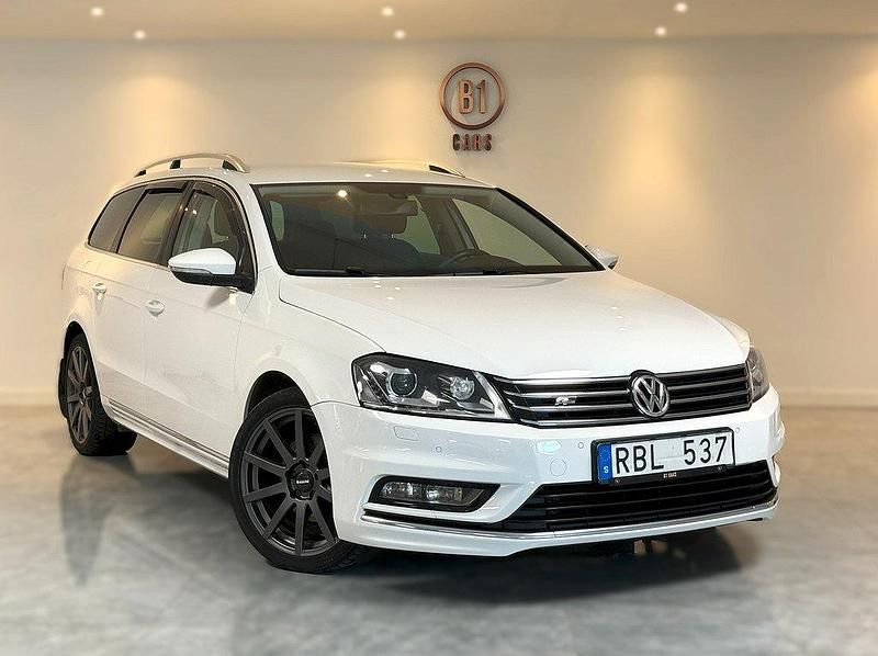 Vit Begagnad 2012 VW Passat GT Kombi | 109 900 kr (Lite dyr) - Bild 1/4
