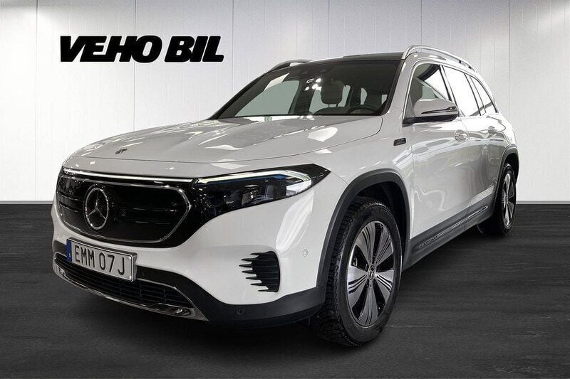 Vit Begagnad 2022 Mercedes EQB300 Premium SUV | 398 900 kr (Marknadspris) - Bild 1/4