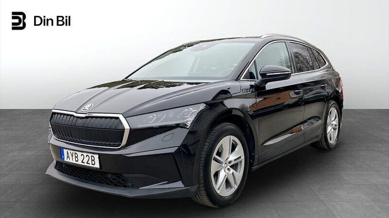 Svart Begagnad 2021 Skoda Enyaq iV SUV | 313 900 kr (Bra pris) - Bild 1/4