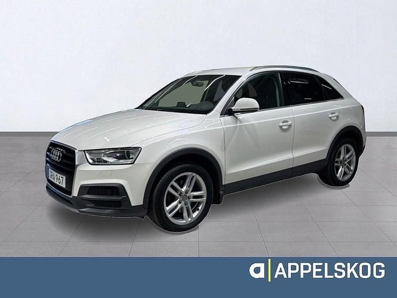 Vit Begagnad 2016 Audi Q3 SUV | 159 900 kr (Marknadspris) - Bild 1/4