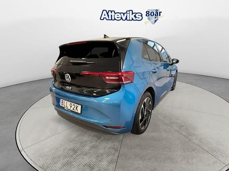 Begagnad VW ID.3 Pro Performance 239 kW (326 HK) 2024 Blå Halvkombi