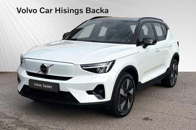 Vit Begagnad 2023 Volvo XC40 Single Motor Extended Range SUV | 444 900 kr - Bild 1/4