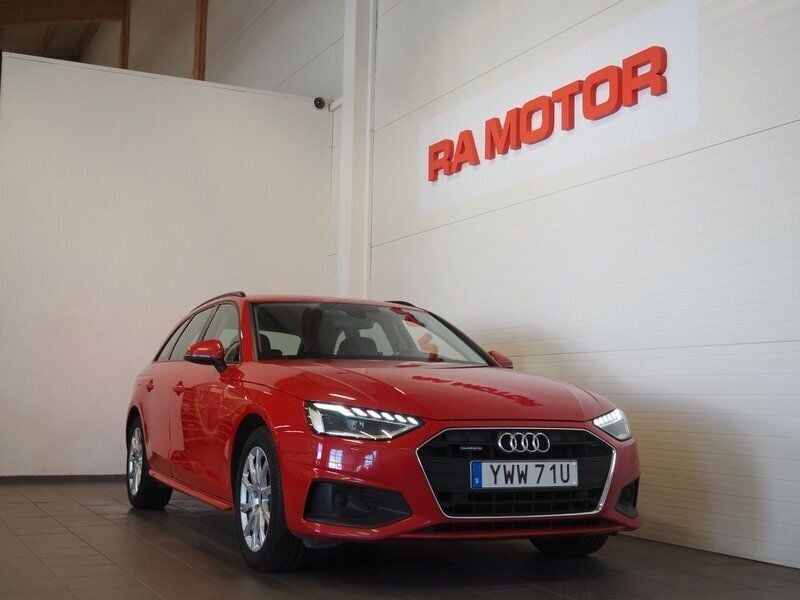 Röd Begagnad 2021 Audi A4 Kombi | 239 900 kr (Marknadspris) - Bild 1/1